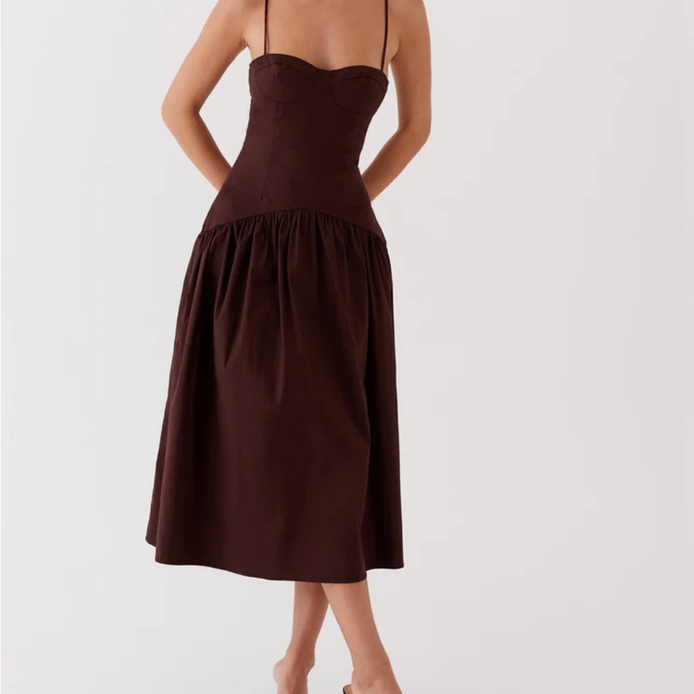 Peppermayo Yvette Corset midi dress